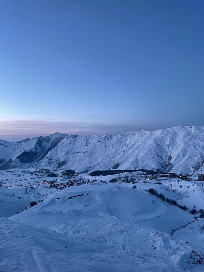 Valley And Mountain View, Twins, With Hot Water Gudauri Bagian luar foto